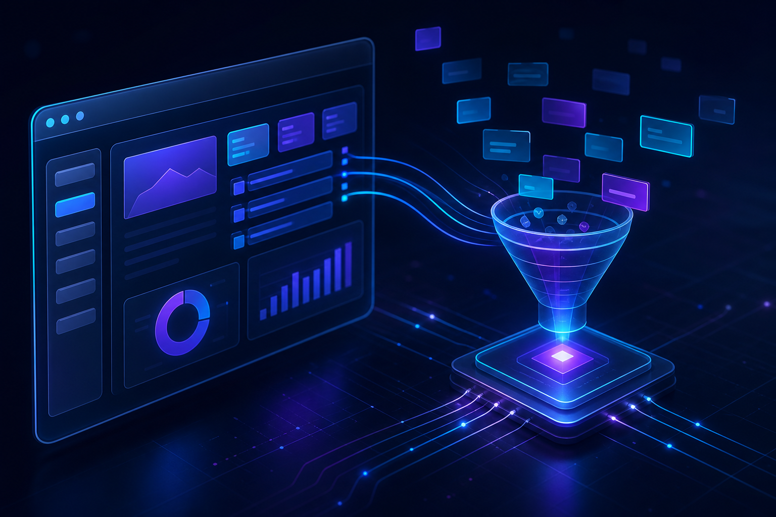 Profissional analisando termos de pesquisa e palavras-chave negativas em campanha do Google Ads